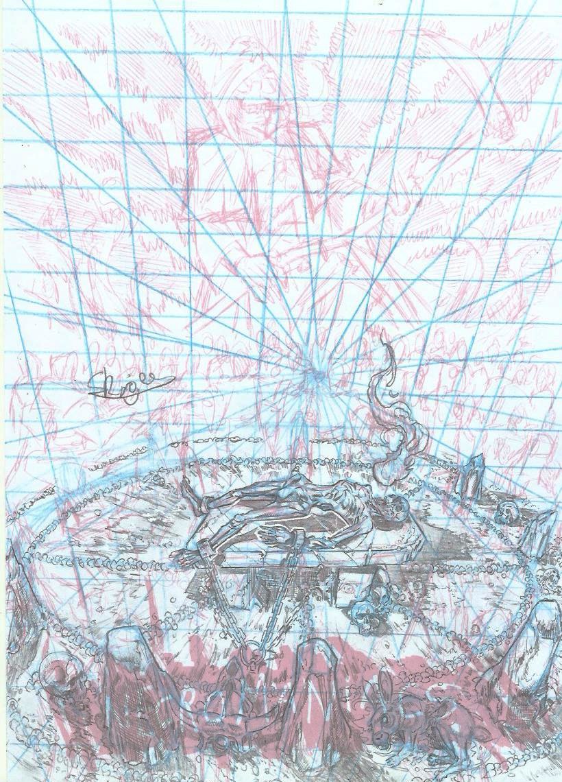 Roger - Origin of Comics - Necromaniacs sketch 3