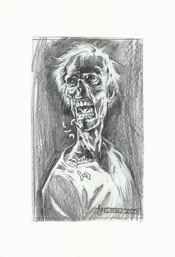 Santipérez - Zombi – Walking dead | Origin Of Comics