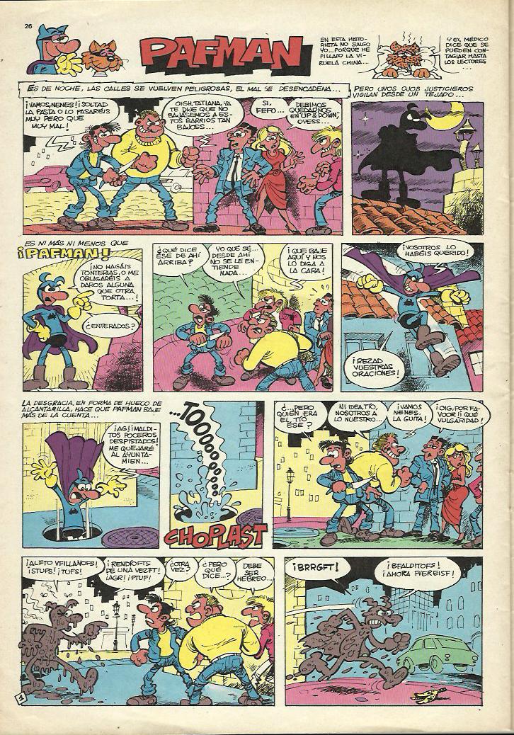 Mortadelo nº 126 - Pafman - Mala pata 1