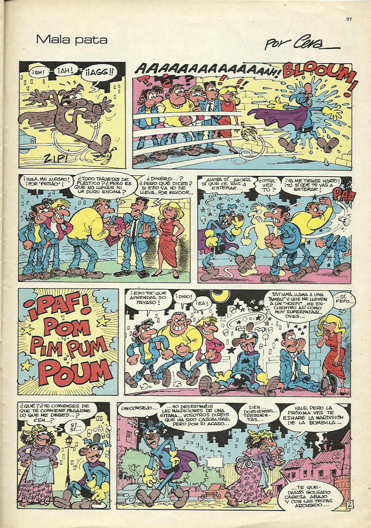 Mortadelo nº 126 - Pafman - Mala pata 2