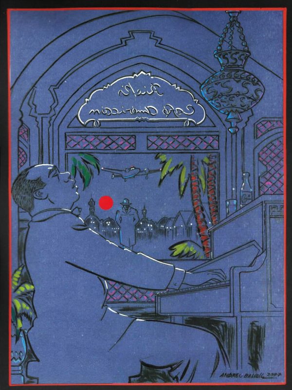 Casablanca - Dibujo original - Balcells