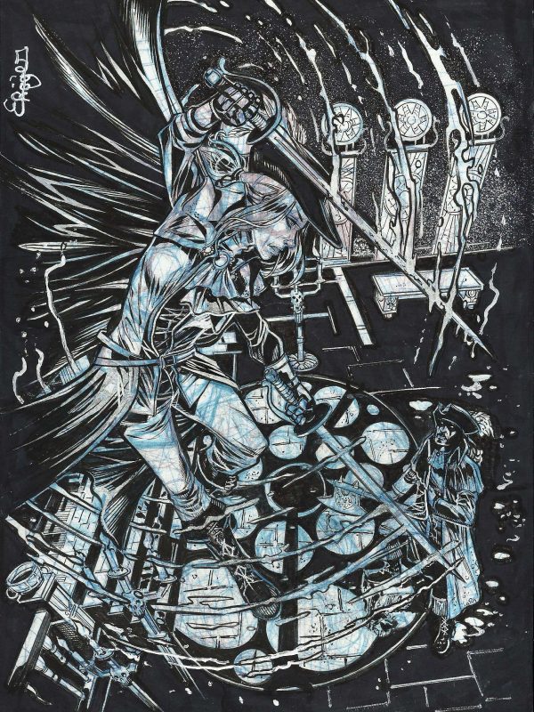 Piratas - dibujo original - Roger