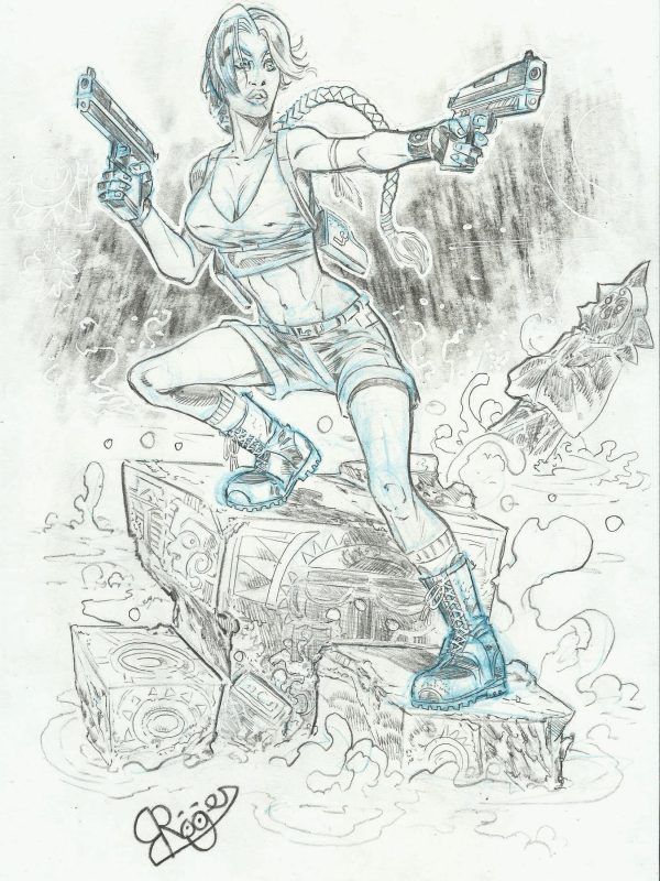 Lara - dibujo original - Roger