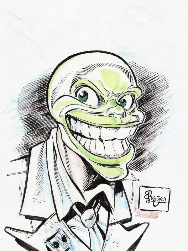 The Mask - 2 dibujos originales - Roger