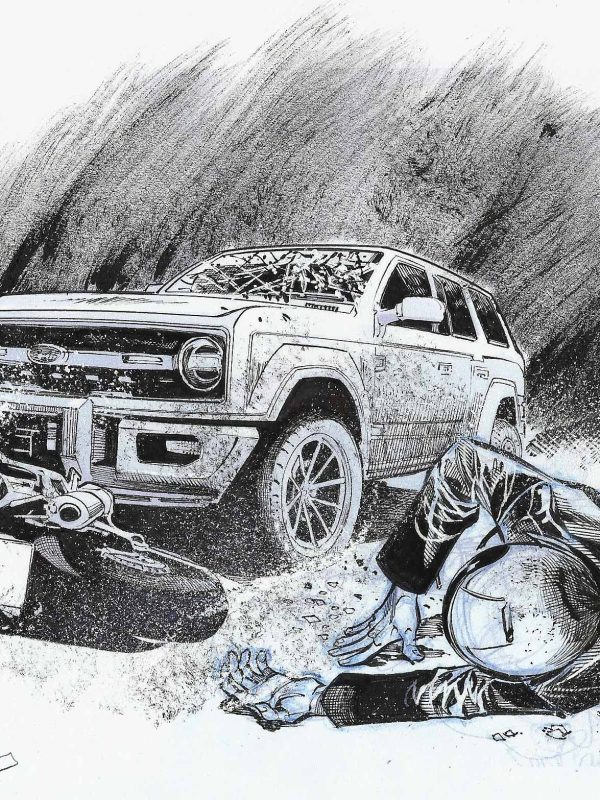 Pesadillas - dibujo original - Roger