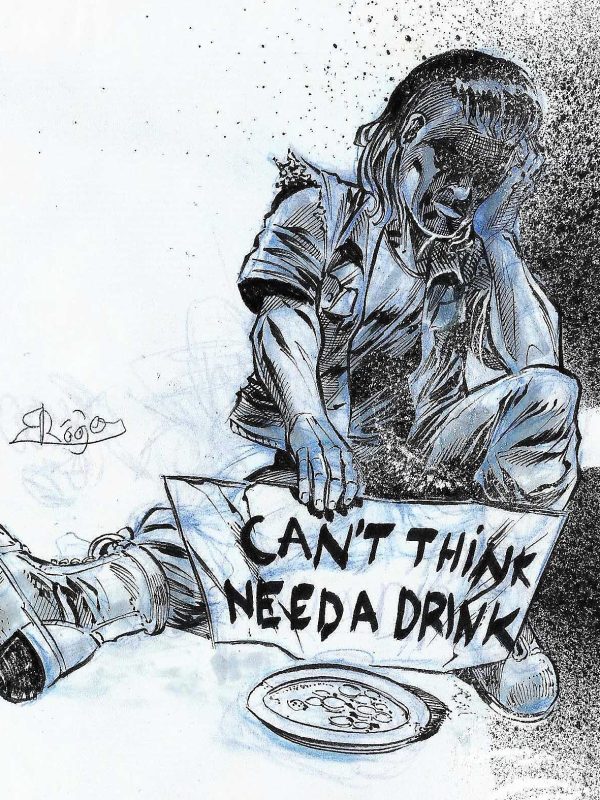 Pesadillas - dibujo original - Roger