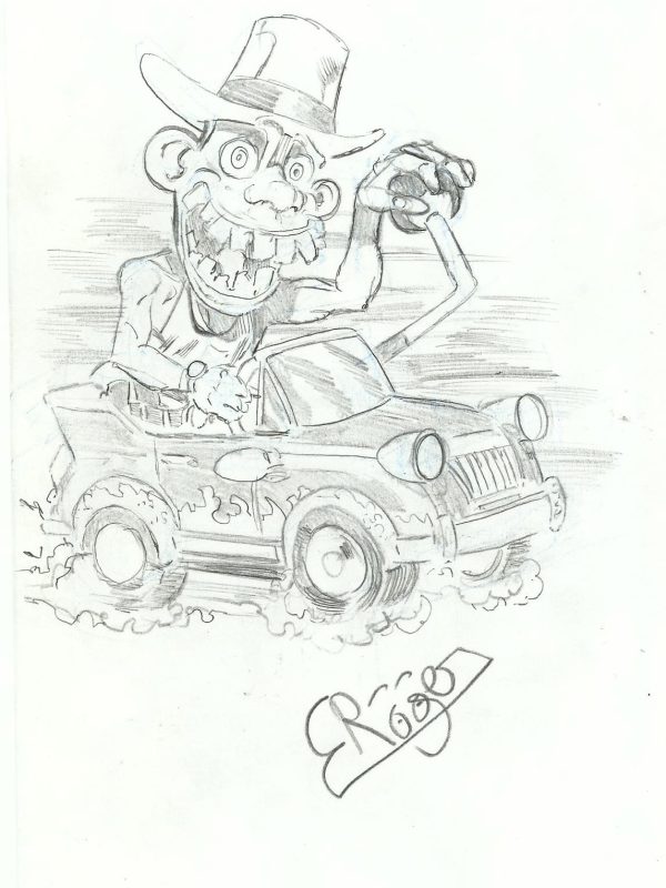 Portafolio Bizarre - 9 laminas firmadas + Dibujo original - Roger