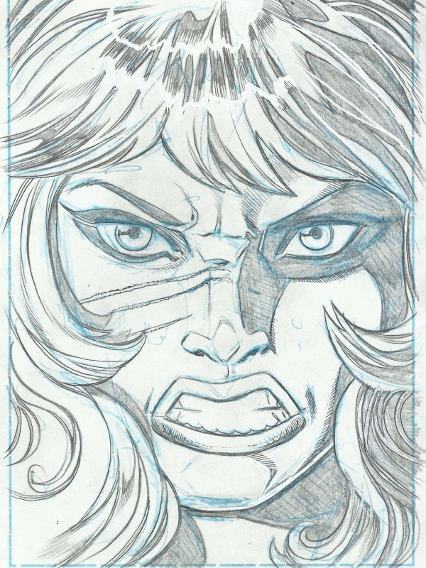 Red Sonja - Dibujo original - Roger