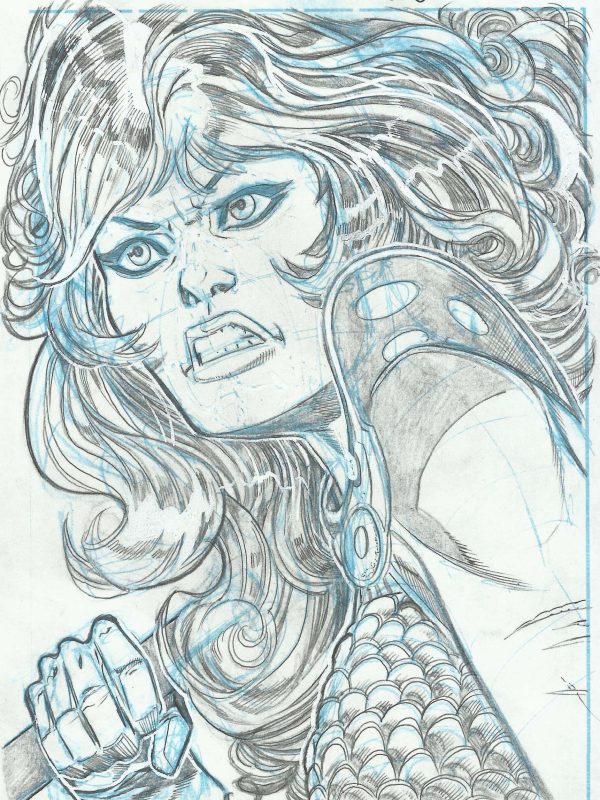 Red Sonja - Dibujo original - Roger