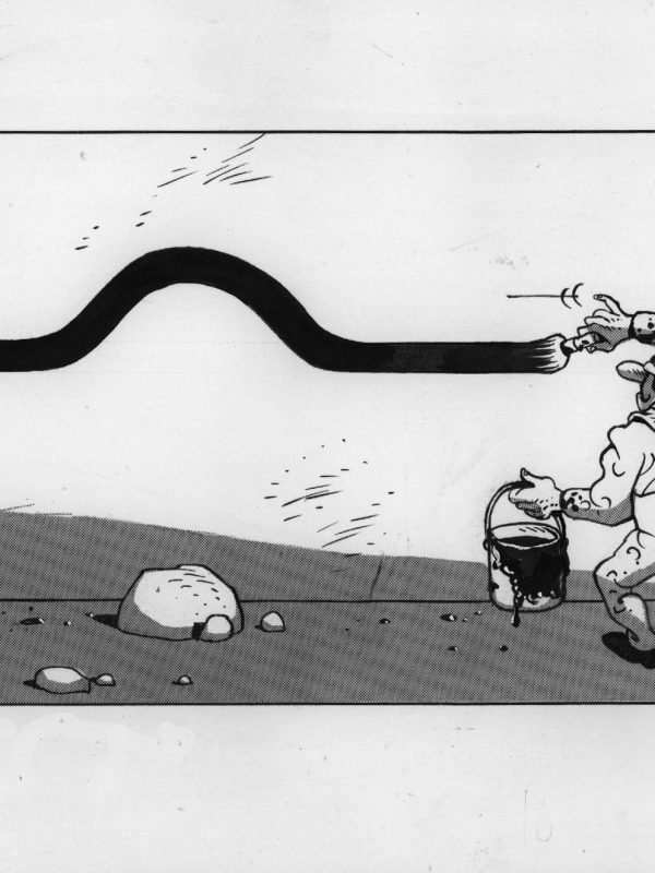 Humor a tope - Dibujo original - Antoni Garcés