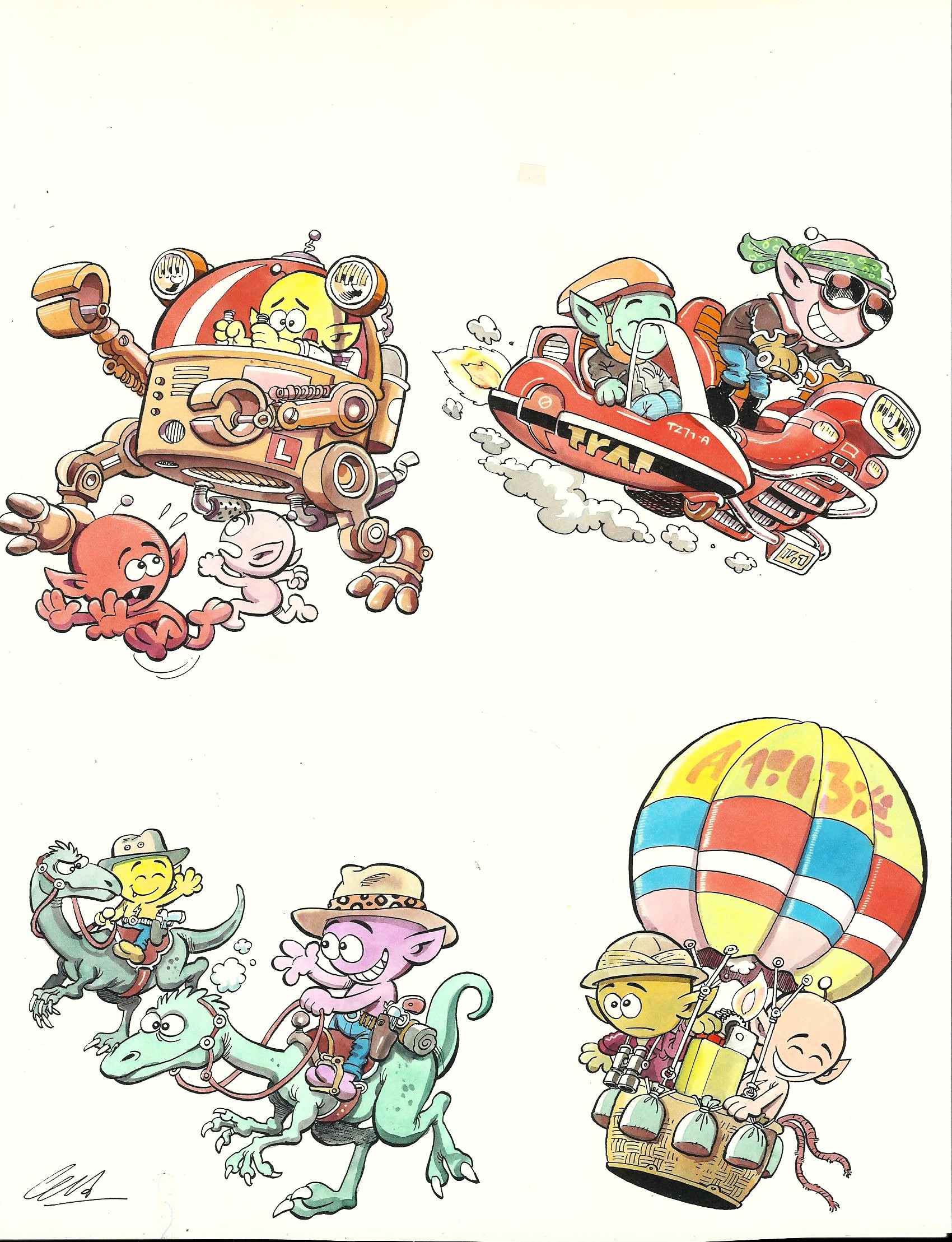 Cera - Origin of Comics - Portadilla el mundo de los Xunguis