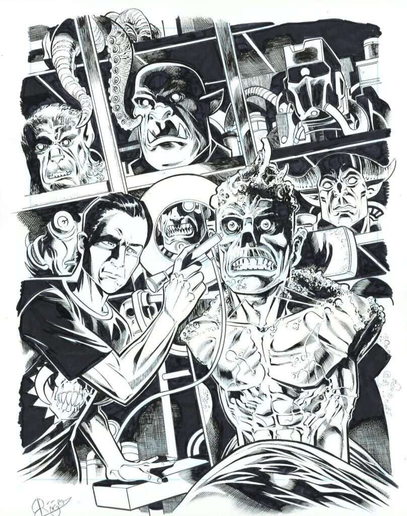 Roger - Origin of Comics - Halloween