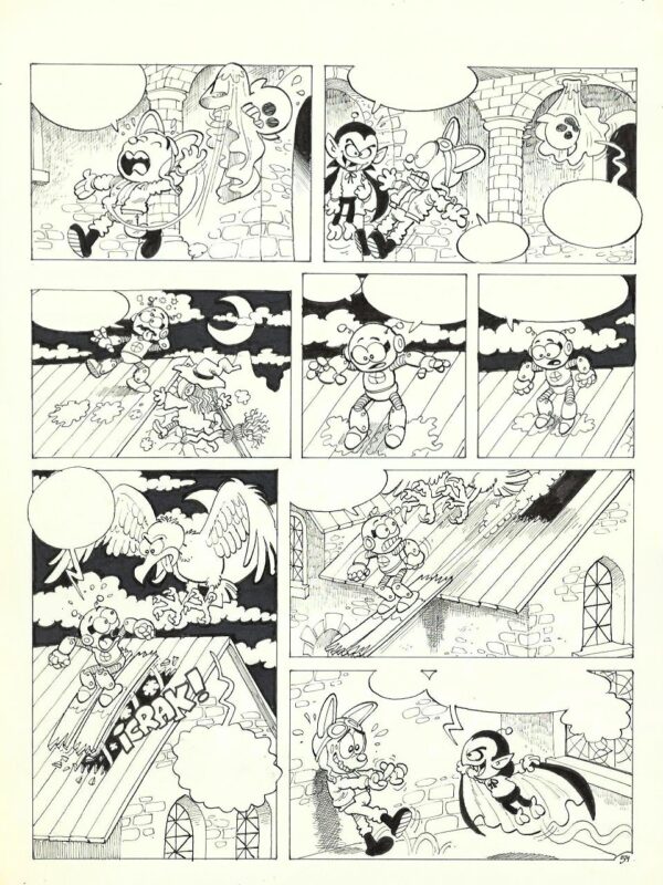 Cera Ramis - Origin of Comics - Xunguis Flunkerne