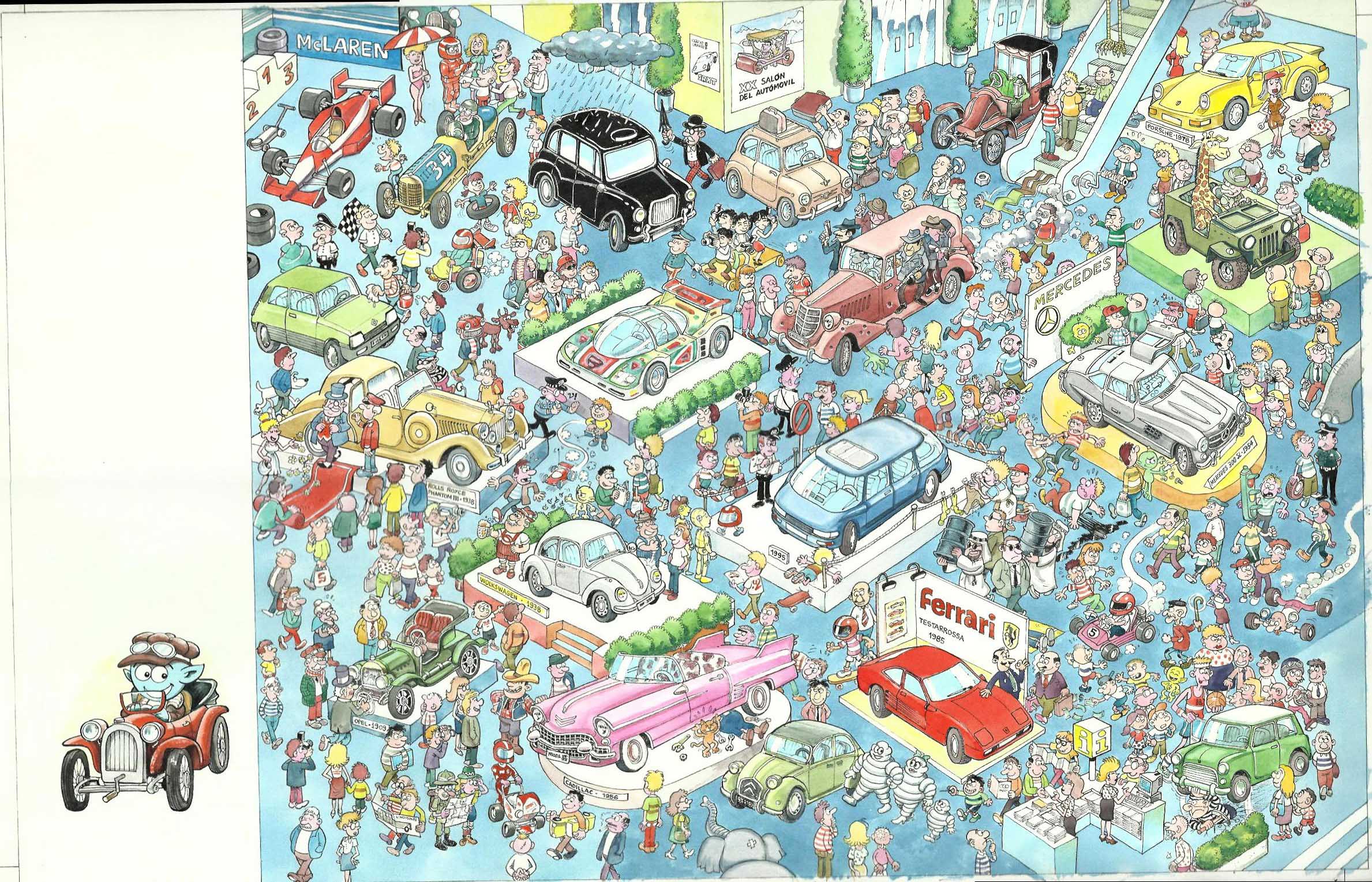 Cera / Ramis - Origin of comics - Un siglo Xungui / Flunkerne i 100 år