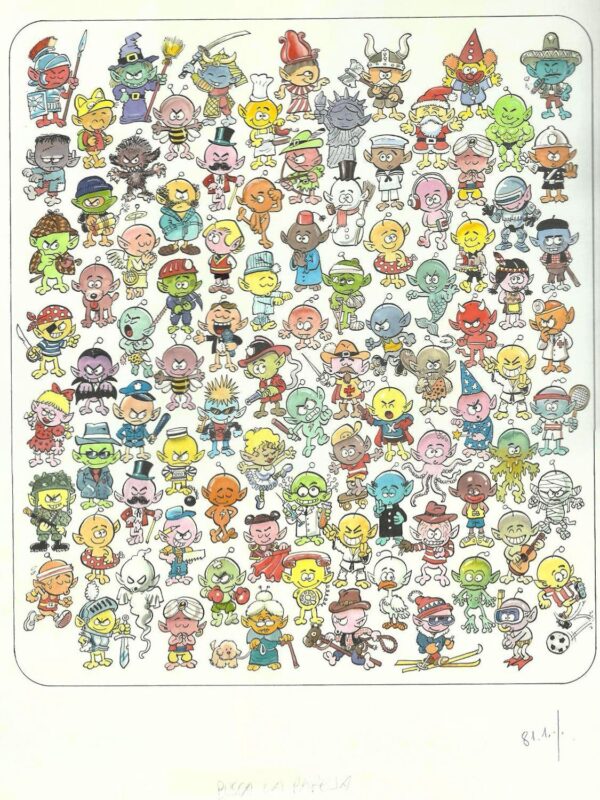 Origin of Comics - Los Xunguis se divierten / Pa sjov med Flunkerne