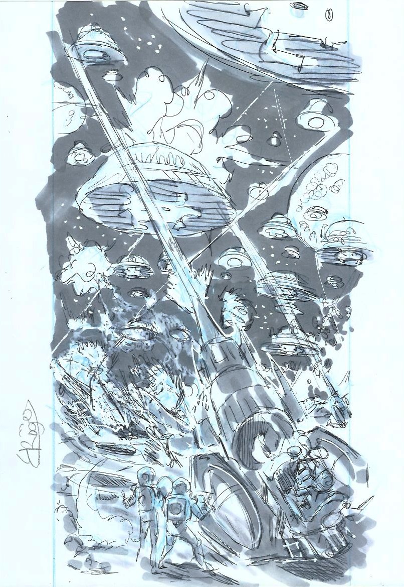 Roger - Origin of Comics - Character design