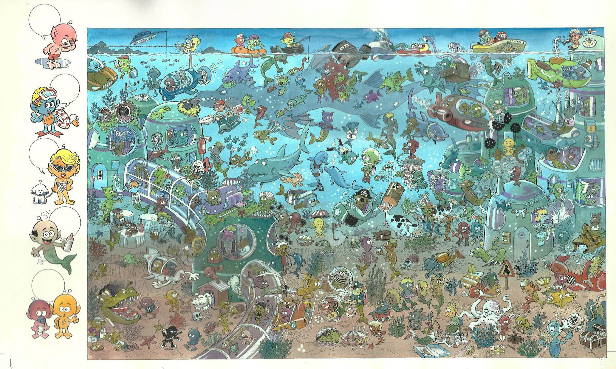 Cera / ramis - Origin of Comics - Xunguis / Flunkerne