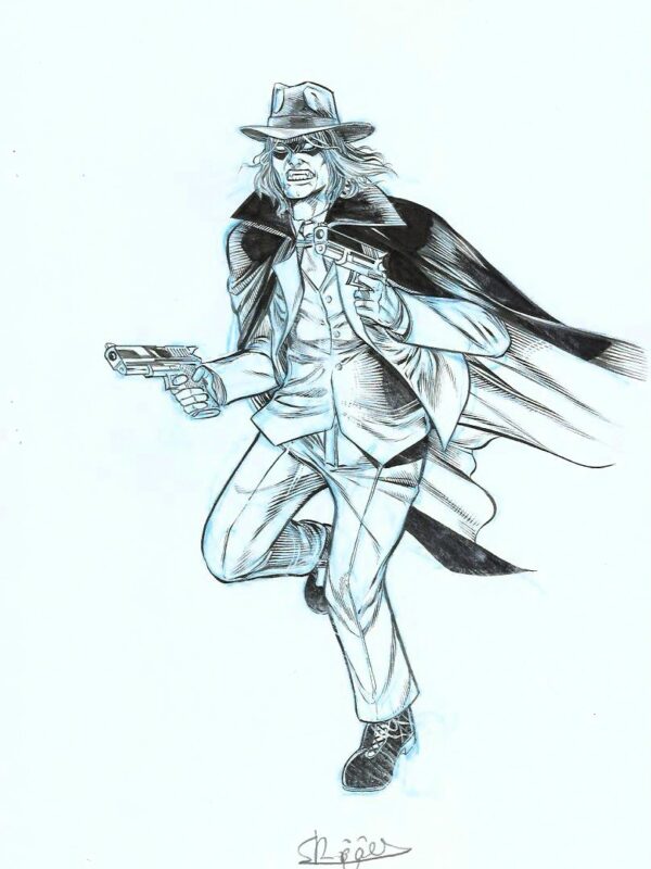 Roger - Origin of Comics - Character design