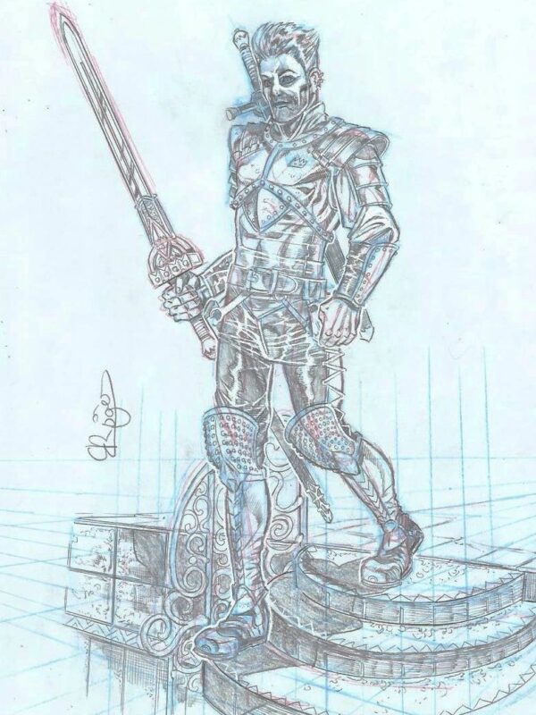 Roger - Origin of Comics - Character design