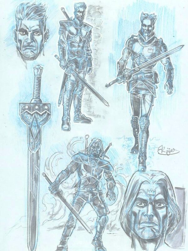 Roger - Origin of Comics - Character design