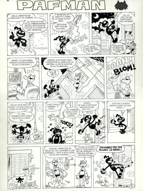 Cera - Origin of Comics - Pafman (Mortadelo 17)