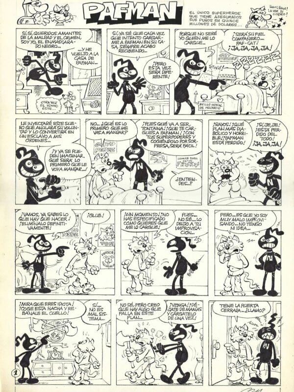 Cera - Origin of Comics - Pafman