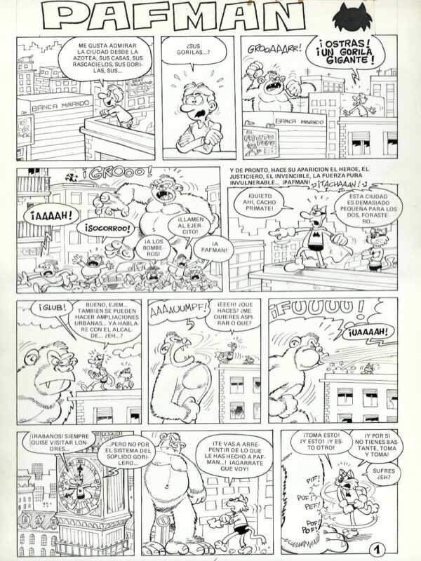 Cera - Origin of Comics - Pafman