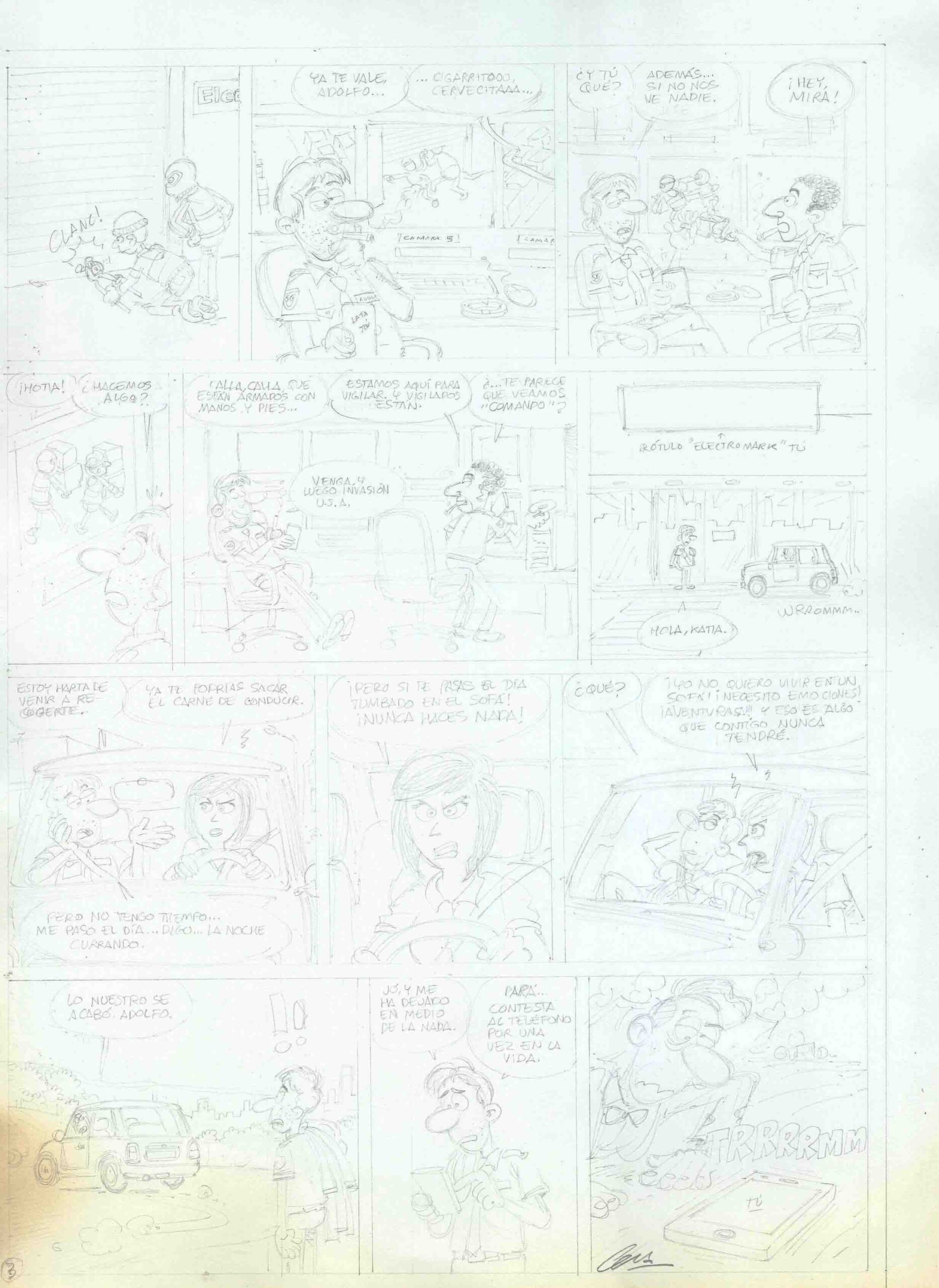 Cera - Origin of Comics - Anacleto