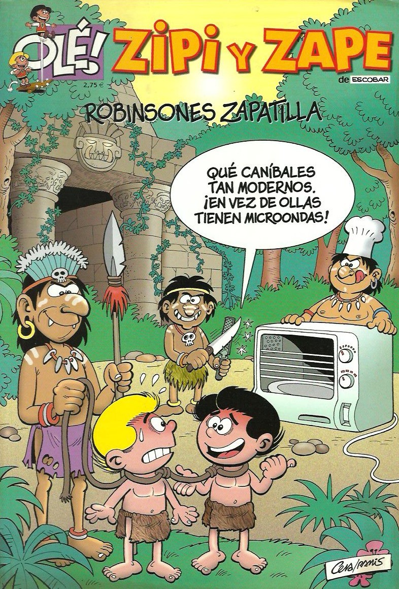 Cómic: Zipi y Zape - Robinsones en zapatillas