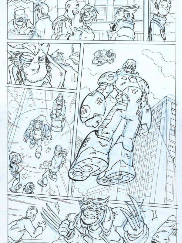 Nacho – Origin of Comics -Lobezno / Wolverine