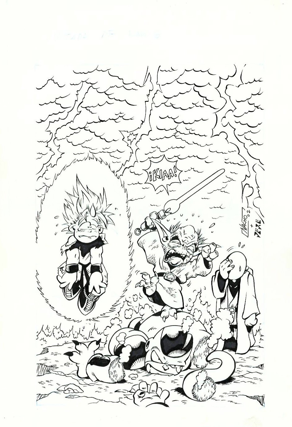 Nacho - Origin of Comics - Dragon Fall