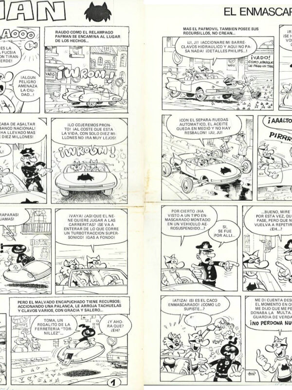 Cera - Origin of Comics - Pafman - Mortadelo nº 8