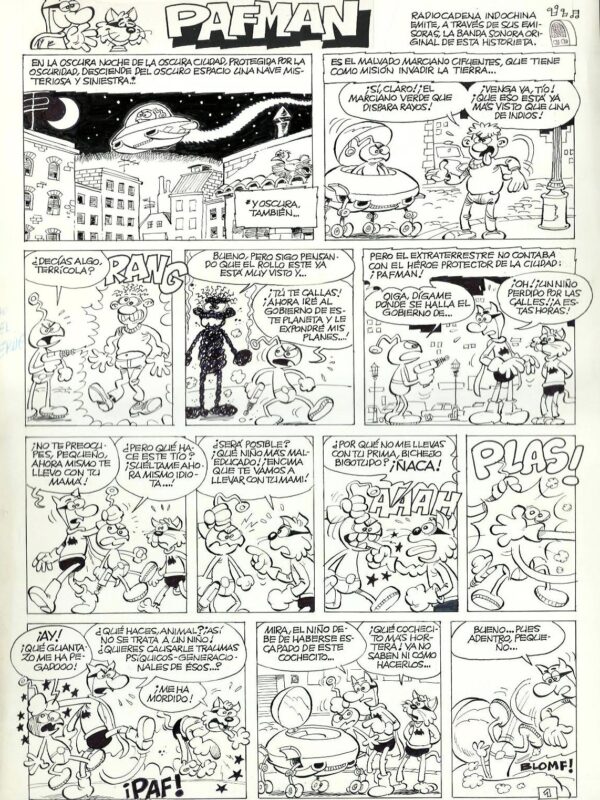 Cera - Origin of Comics - Pafman - Mortadelo nº 76