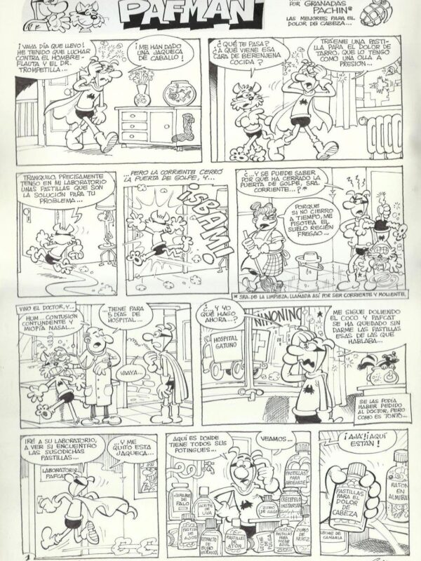 Cera - Origin of Comics - Pafman (Mortadelo nº 192)