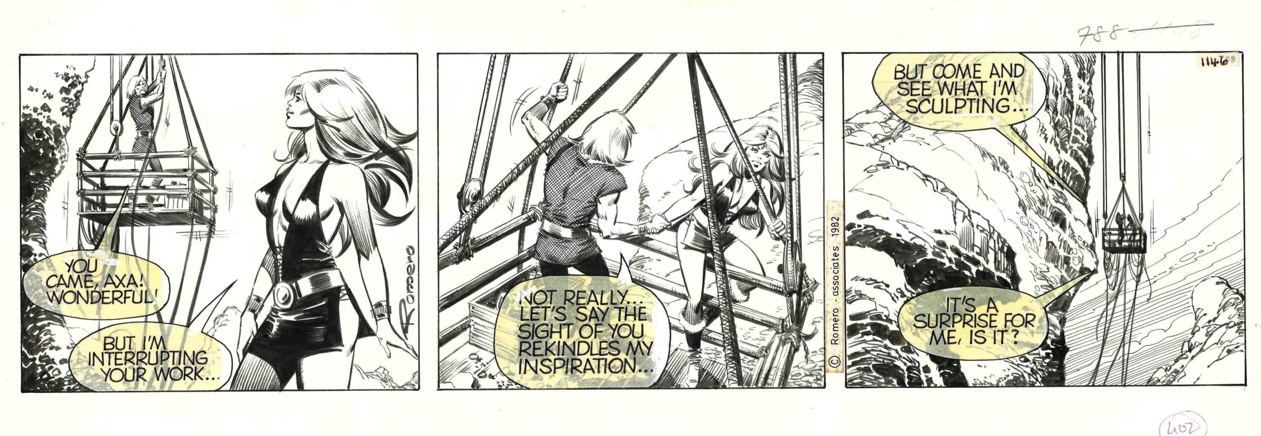 Romero - Origin of Comics - Axa