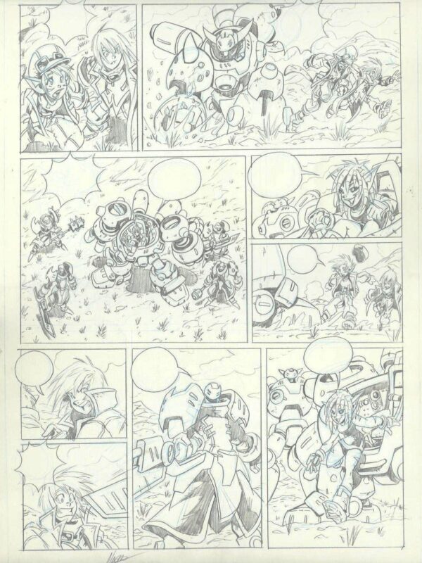 Nacho - Origin of Comics - Proyectos años 90