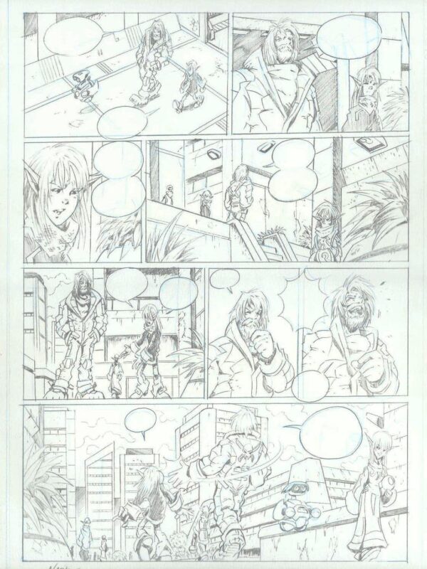 Nacho - Origin of Comics - Antiguos proyectos