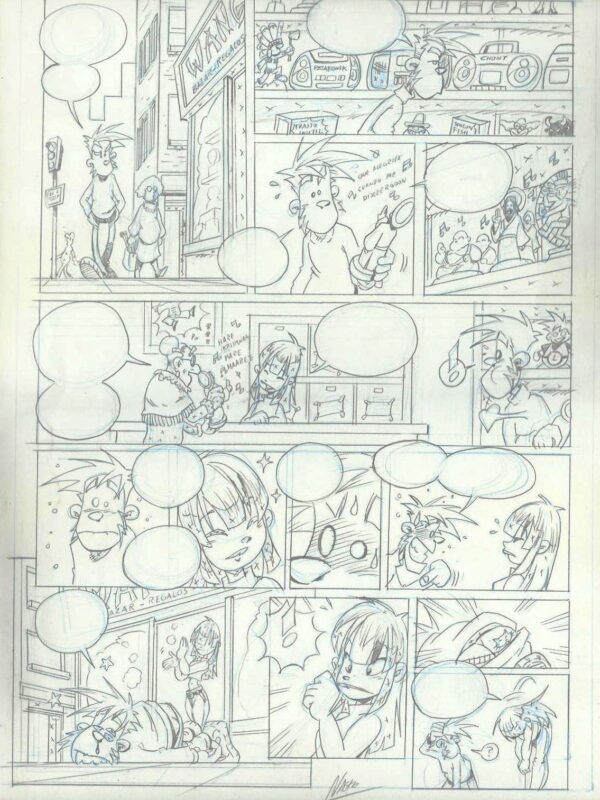 Nacho - Origin of Comics - Proyecto años 90