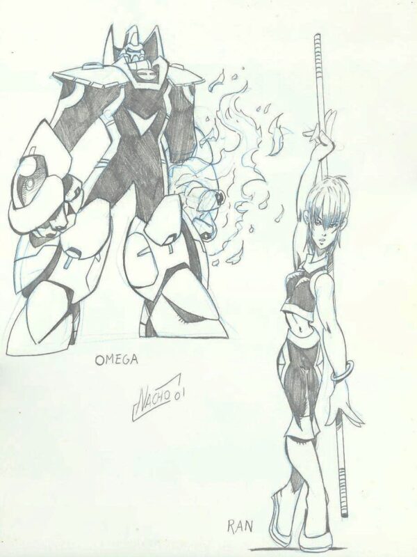 Nacho - origin of Comics - Sasha