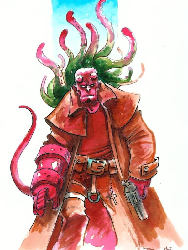 Paco Zarco - Origin of Comics - Hellboy