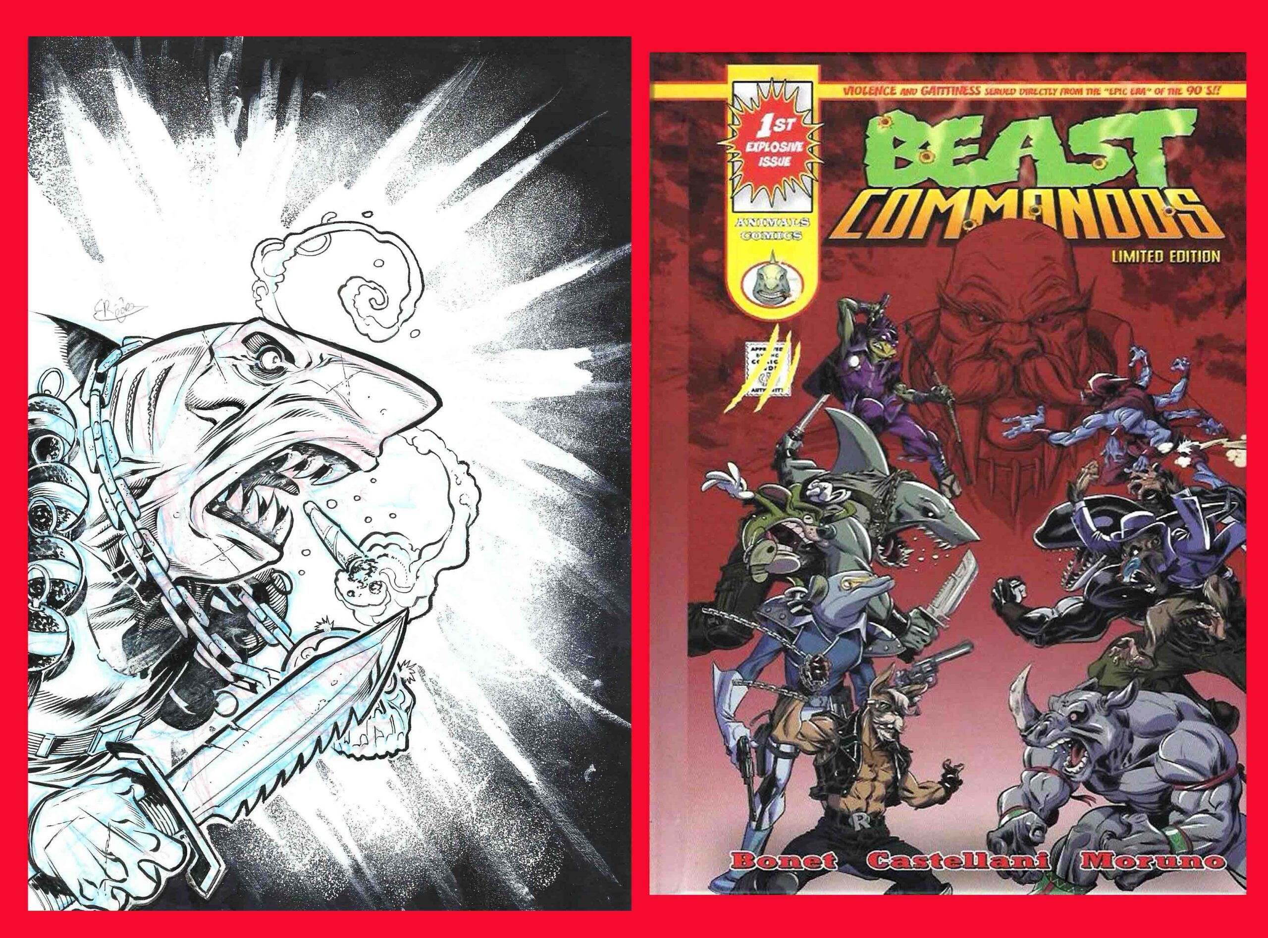 Roger - Origin of Comics - Beast Commandos