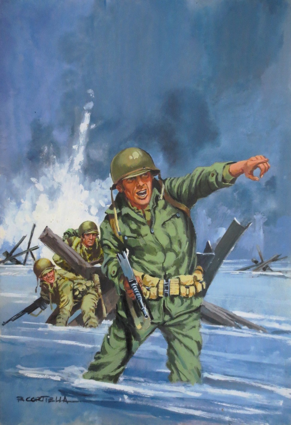 Cortiella -Origin of Comics - War