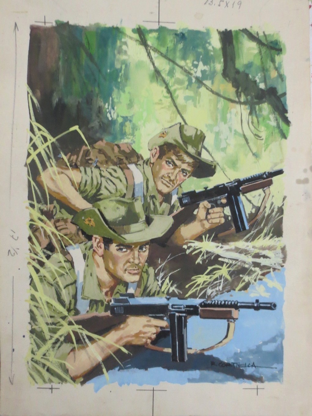 Cortiella - Origin of Comics - War