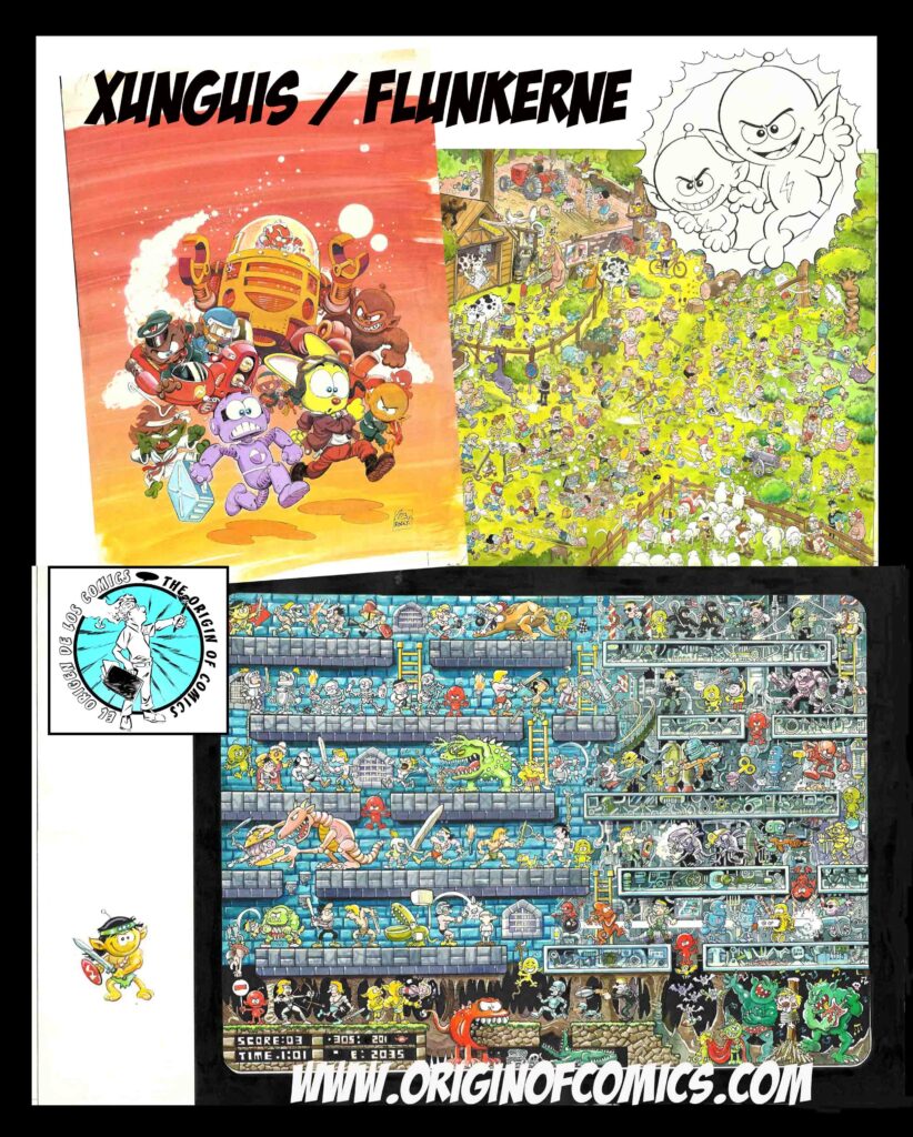 Xunguis - Origin of Comics