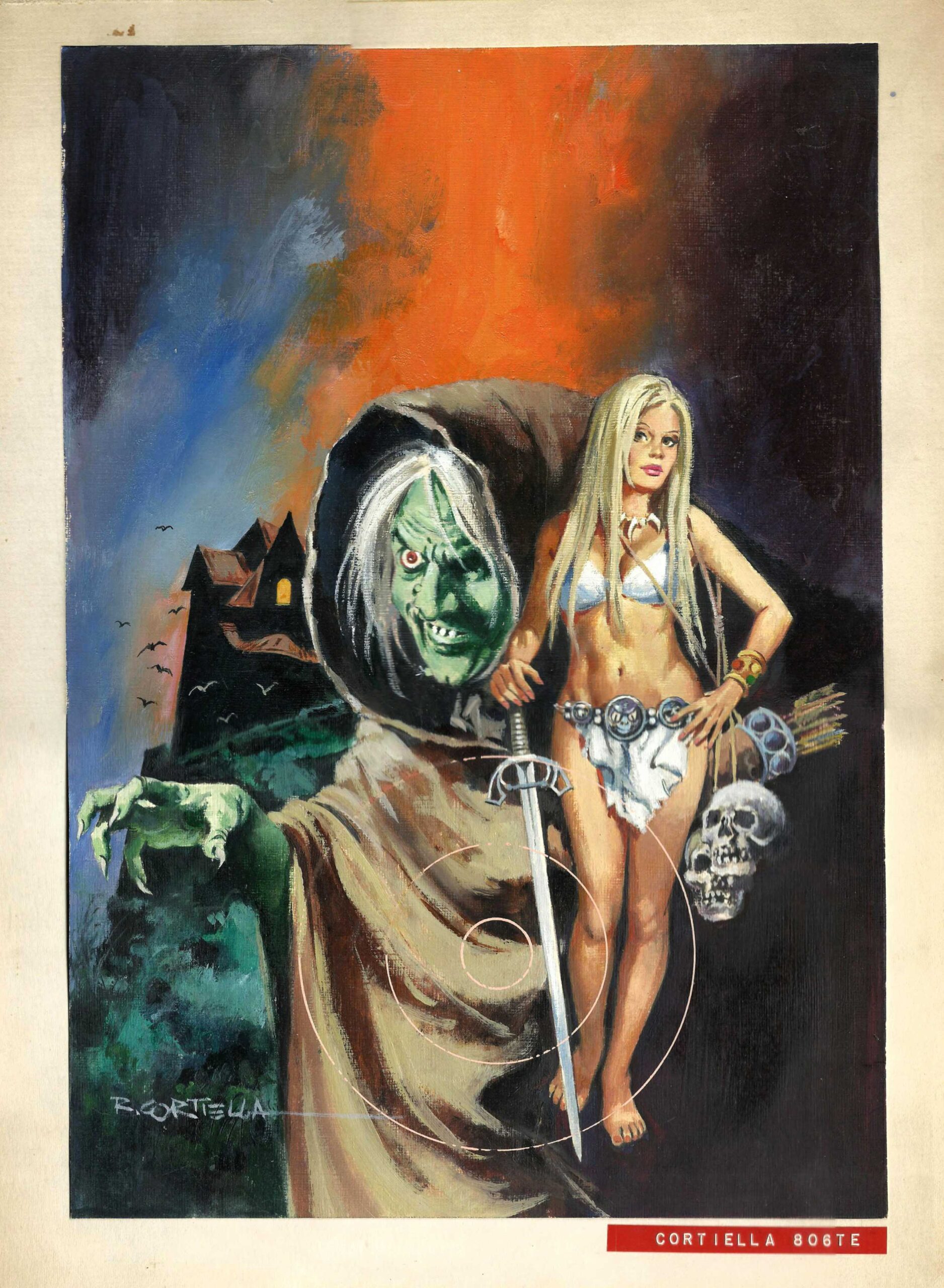 Cortiella - Origin of Comics -La bruja y la guerrera