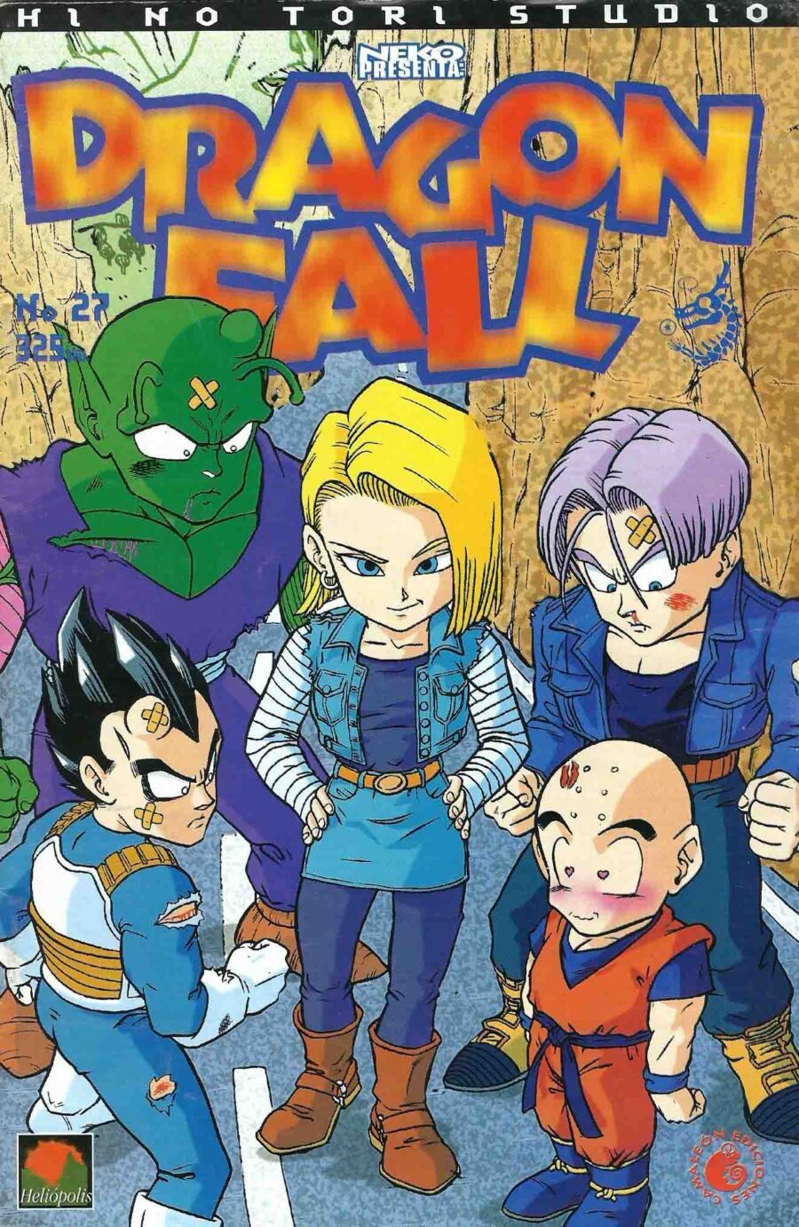 Original cover - Dragon Fall 327 - Nacho / Álvaro - Origin Of Comics