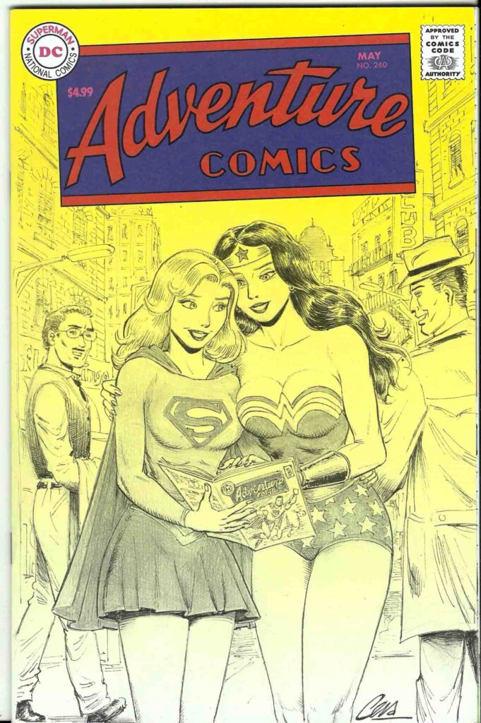 Cera - Origin of Comics - blank cover Adventures