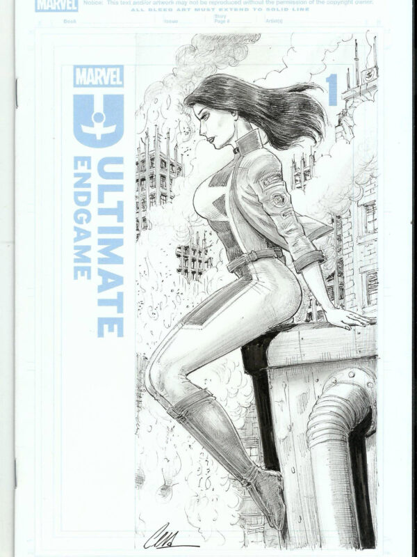 Cera - Origin of Comics - blank cover Ultimate Endgame # 1