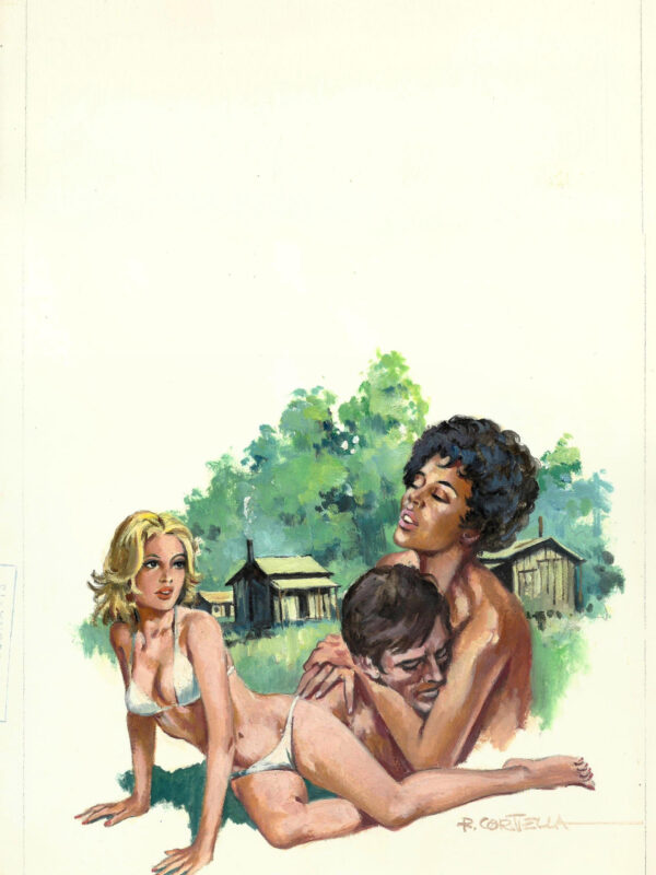 Cortiella - Origin of Comics - Portada Ebano Virgen