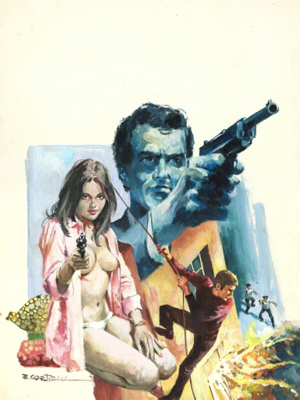 Cortiella - Origin of Comics - Original cover